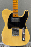 2019 Fender Custom Shop LTD '51 HS Telecaster Heavy Relic Aged Butterscotch Blonde