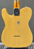 2019 Fender Custom Shop LTD '51 HS Telecaster Heavy Relic Aged Butterscotch Blonde