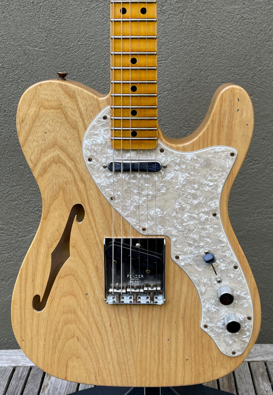 2021 Fender Custom Shop Telecaster '69 Thinline Relic Natural