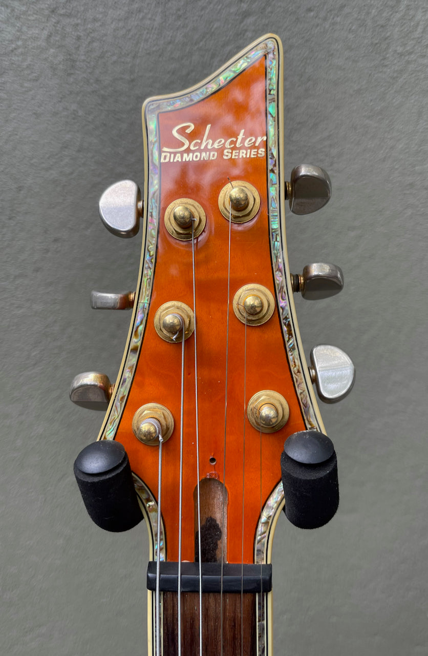2004 Schecter C1 Elite Diamond Series Trans Orange
