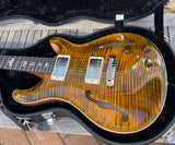 Paul Reed Smith PRS Hollowbody II Piezo 10 Top Yellow Tiger