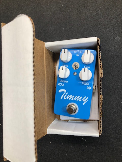 Paul Cochrane Timmy overdrive, rare Blue colour – Watchtower Guitars