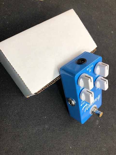 Paul Cochrane Timmy overdrive, rare Blue colour – Watchtower Guitars