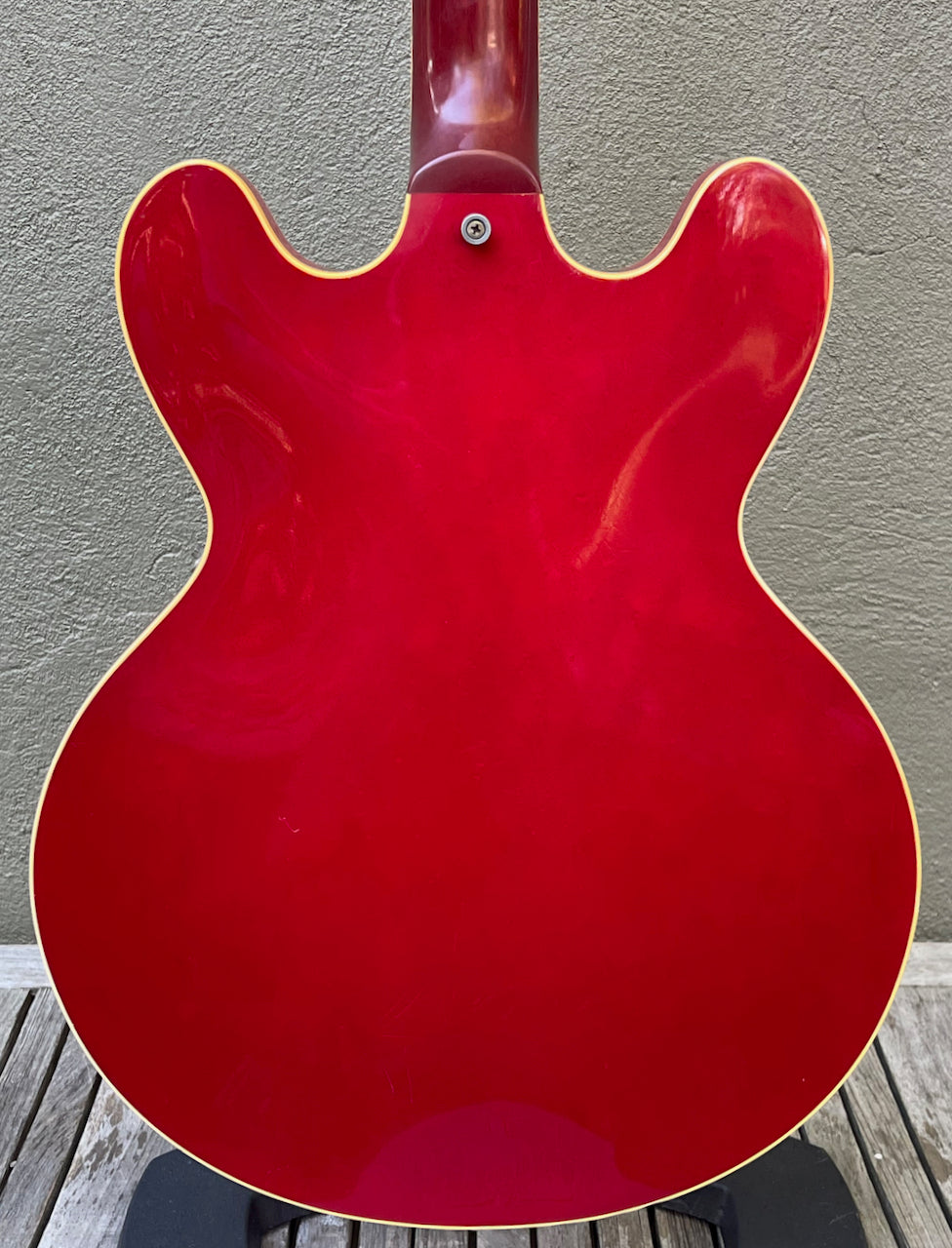 1988 Gibson ES-335 Cherry with Ebony Board & Tim Shaw Humbuckers