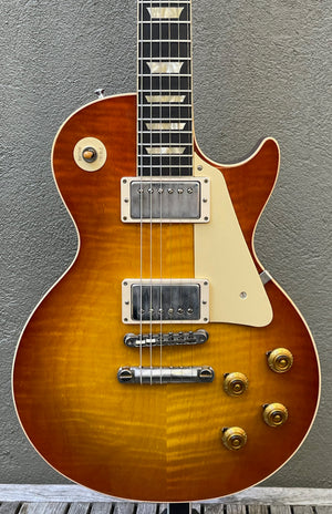 2019 Gibson 60th Anniversary Les Paul 1959 R9 Reissue Sunrise Teaburst VOS