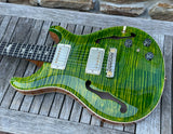 Paul Reed Smith PRS Hollowbody II Piezo 10 Top Emerald Green