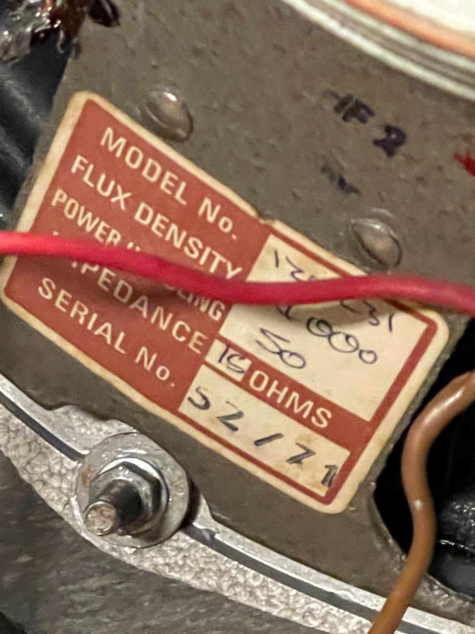 1979 HiWatt Custom 100 & 1973 HiWatt 4x12 Cabinet Black Tolex