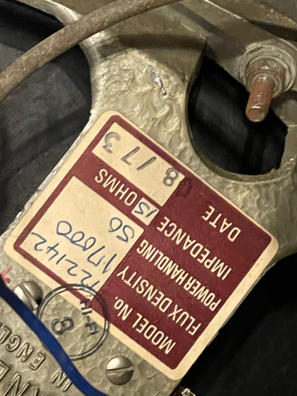 1979 HiWatt Custom 100 & 1973 HiWatt 4x12 Cabinet Black Tolex