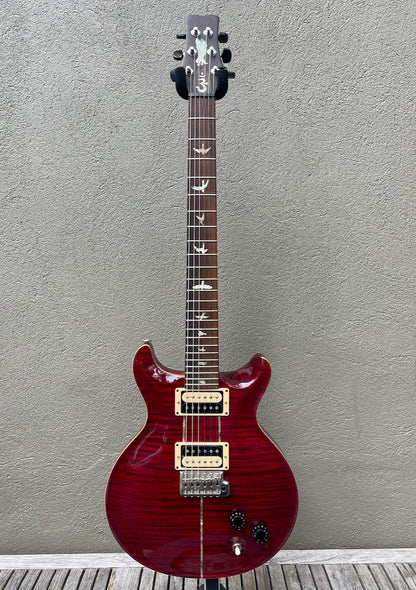 2000 Paul Reed Smith PRS Santana II Artist Brazilian Board Black Cherry
