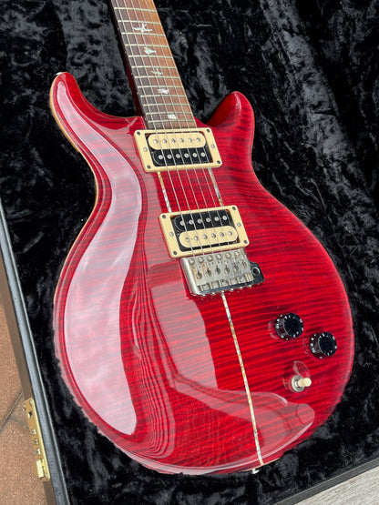 2000 Paul Reed Smith PRS Santana II Artist Brazilian Board Black Cherry