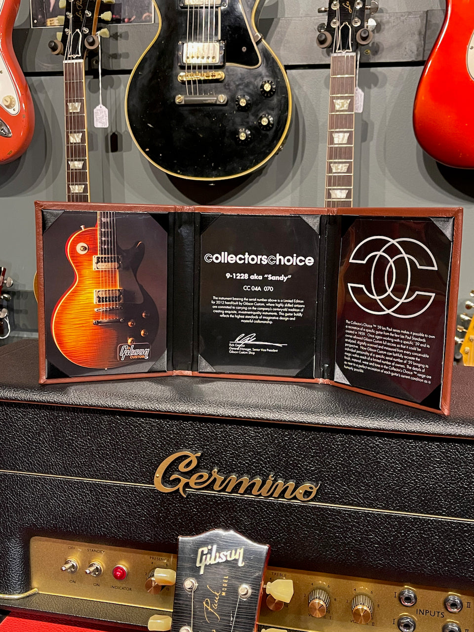2012 Gibson Collector's Choice #4A "Sandy" 1959 Les Paul Aged Dirty Lemon