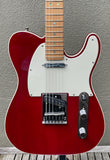 2000 Fender Telecaster Deluxe Transparent Red