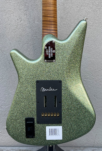 Ernie Ball Music Man BFR Albert Lee HSS Seafoam Sparkle