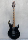 Ernie Ball Music Man BFR Luke 3 Floyd HH Classic Black Sparkle w/Roasted Figured Maple Neck