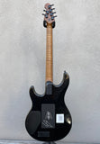 Ernie Ball Music Man BFR Luke 3 Floyd HH Classic Black Sparkle w/Roasted Figured Maple Neck