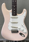 2013 Danocaster Double Cut Faded Shell Pink