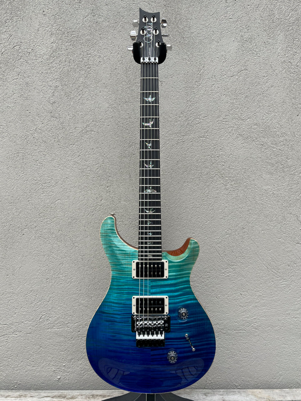 Paul Reed Smith PRS Custom 24 Artist Floyd *Custom Color* Blue Fade