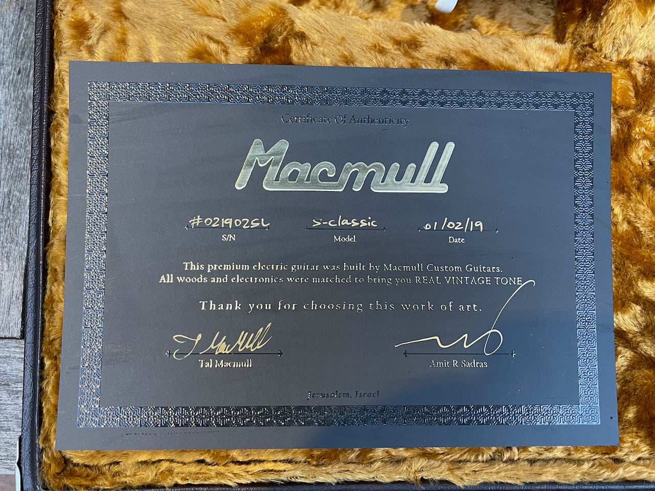 2019 Macmull S-Classic Superlight Transparent Blonde