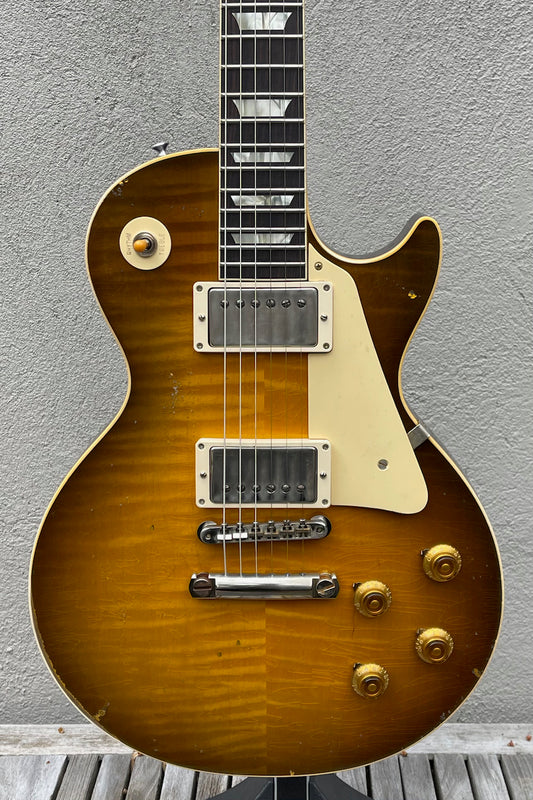 2021 Gibson 1959 Standard Murphy Lab Heavy Aged Golden Poppy Burst