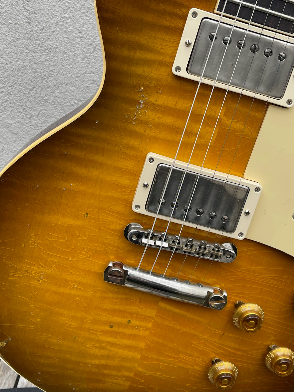 2021 Gibson 1959 Standard Murphy Lab Heavy Aged Golden Poppy Burst