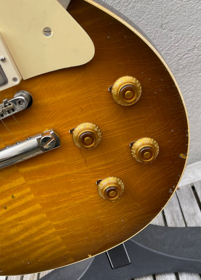 2021 Gibson 1959 Standard Murphy Lab Heavy Aged Golden Poppy Burst
