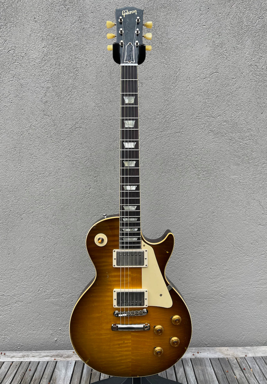 2021 Gibson 1959 Standard Murphy Lab Heavy Aged Golden Poppy Burst