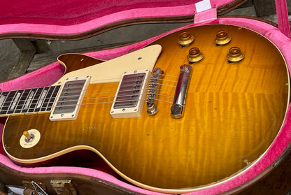 2021 Gibson 1959 Standard Murphy Lab Heavy Aged Golden Poppy Burst