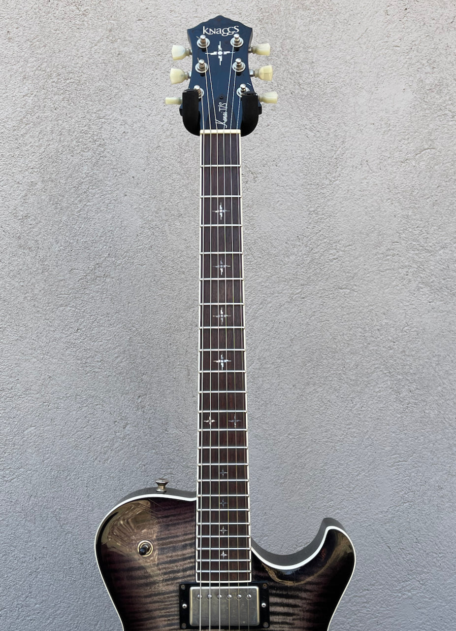 2020 Knaggs Kenai T/S Eric Steckel Signature Charcoal Burst Relic Finish