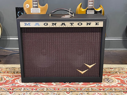Magnatone Twilighter Stereo 2x12 Combo *Custom Color* Black Tolex with Oxblood