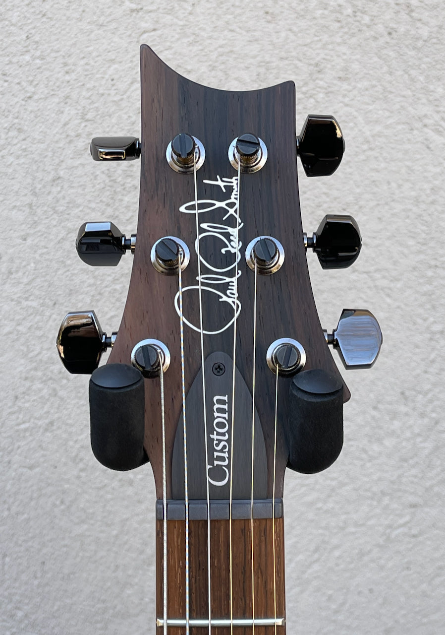 2021 Paul Reed Smith PRS Wood Library Custom 24 Semi Hollow Charcoal Cherry Wrap