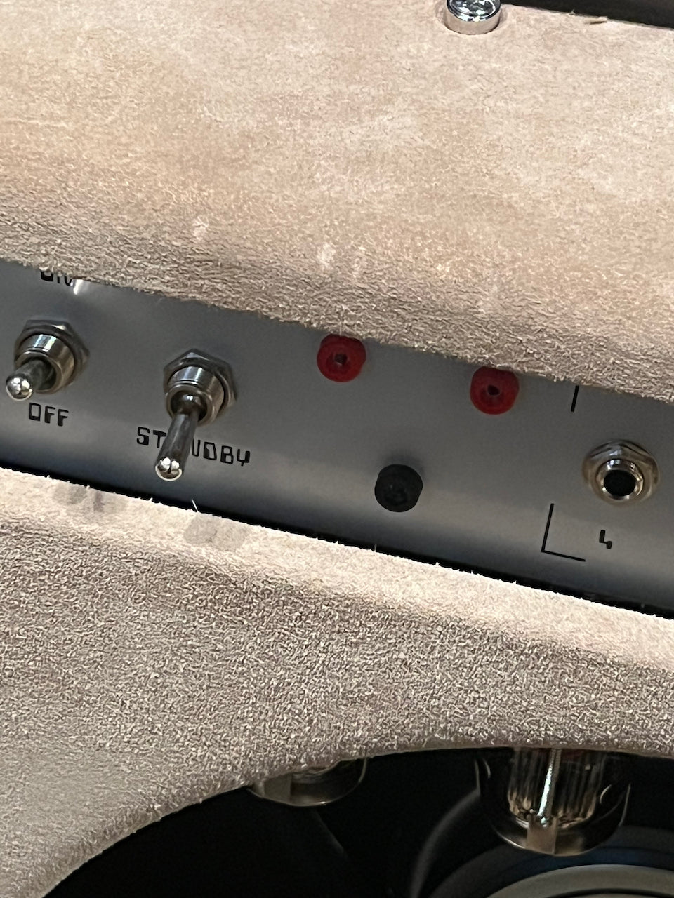 2022 Amplified Nation Overdrive Reverb 50 Watt 1x12 Combo Dogwood Suede