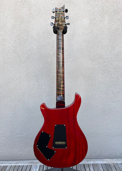 2020 Paul Reed Smith PRS Modern Eagle V *Wood Library* Quilt Charcoal Cherry Burst