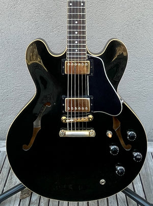 1983 Gibson ES-335 Tim Shaw Humbuckers Ebony