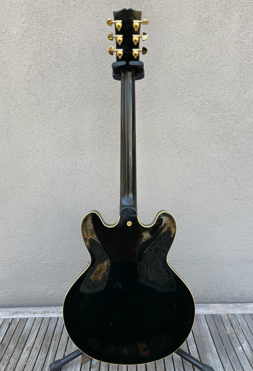 1983 Gibson ES-335 Tim Shaw Humbuckers Ebony