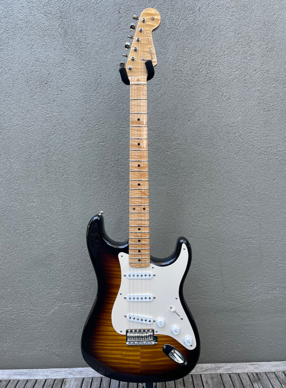 2007 Fender Custom Shop NOS 1956 Stratocaster Flame Top 2 Tone Sunburst