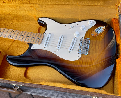 2007 Fender Custom Shop NOS 1956 Stratocaster Flame Top 2 Tone Sunburst