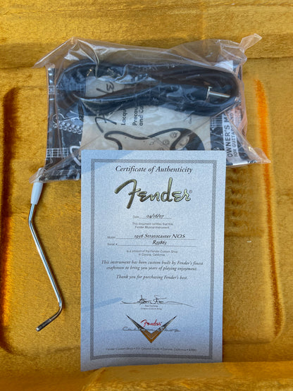 2007 Fender Custom Shop NOS 1956 Stratocaster Flame Top 2 Tone Sunburst