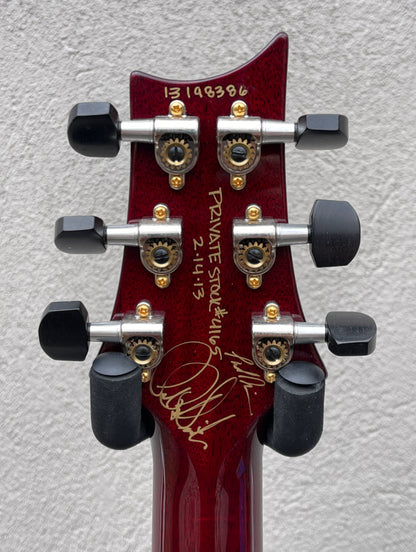 2013 Paul Reed Smith PRS Private Stock DGT Signature Dark Cherry Burst