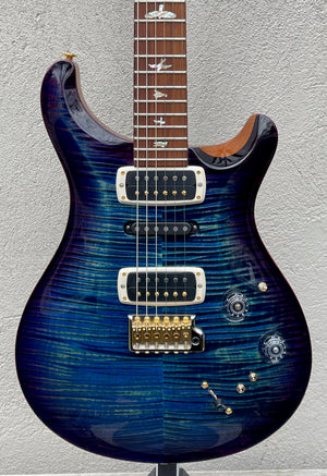 Paul Reed Smith PRS Experience Modern Eagle V *Custom Color* River Blue Burst/Natural Back