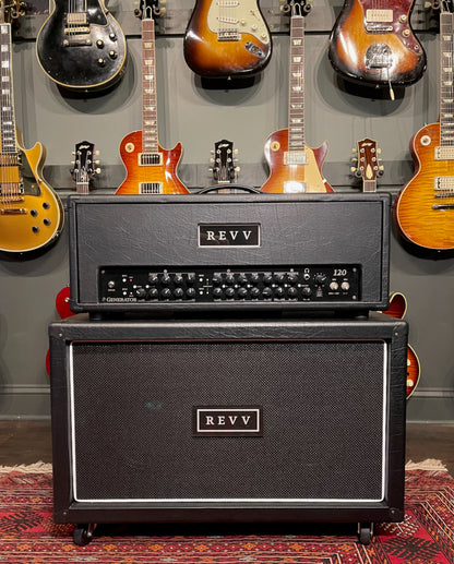 Revv Generator 120 MK3 Head Black Tolex