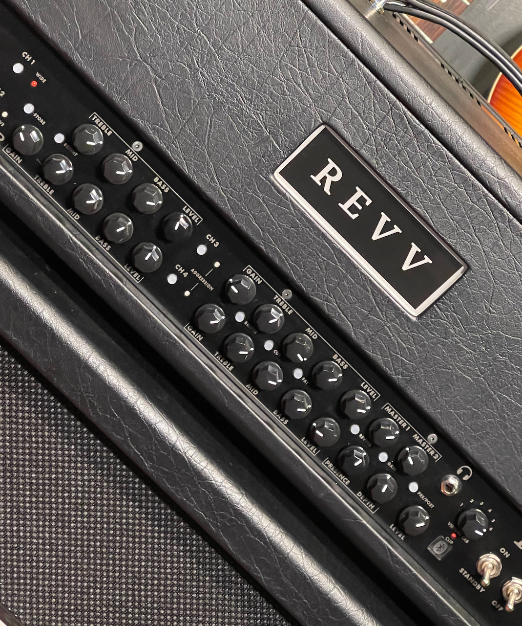 Revv Generator 120 MK3 Head Black Tolex