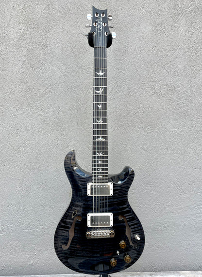 Paul Reed Smith PRS Hollowbody II Piezo *Custom Color* Grey Black Wrap Serial 0278184