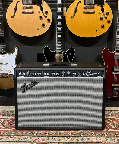 2022 Alessandro Fender Deluxe Reverb 1x12 Combo Black Tolex