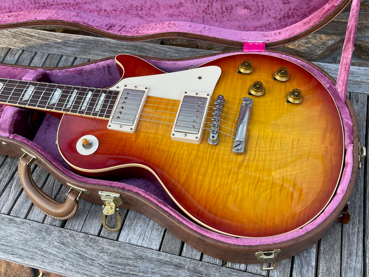 2010 Gibson 1959 Les Paul Standard Reissue R9 Washed Cherry Sunburst