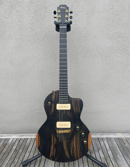 2018 Lowden GL 10 Macasar Ebony Top Lollar P90s