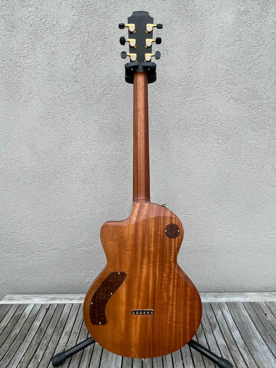 2018 Lowden GL 10 Macasar Ebony Top Lollar P90s
