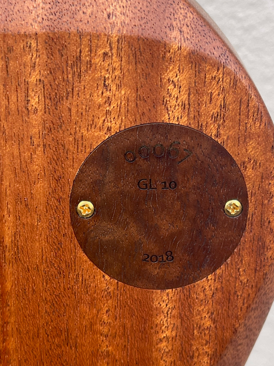 2018 Lowden GL 10 Macasar Ebony Top Lollar P90s