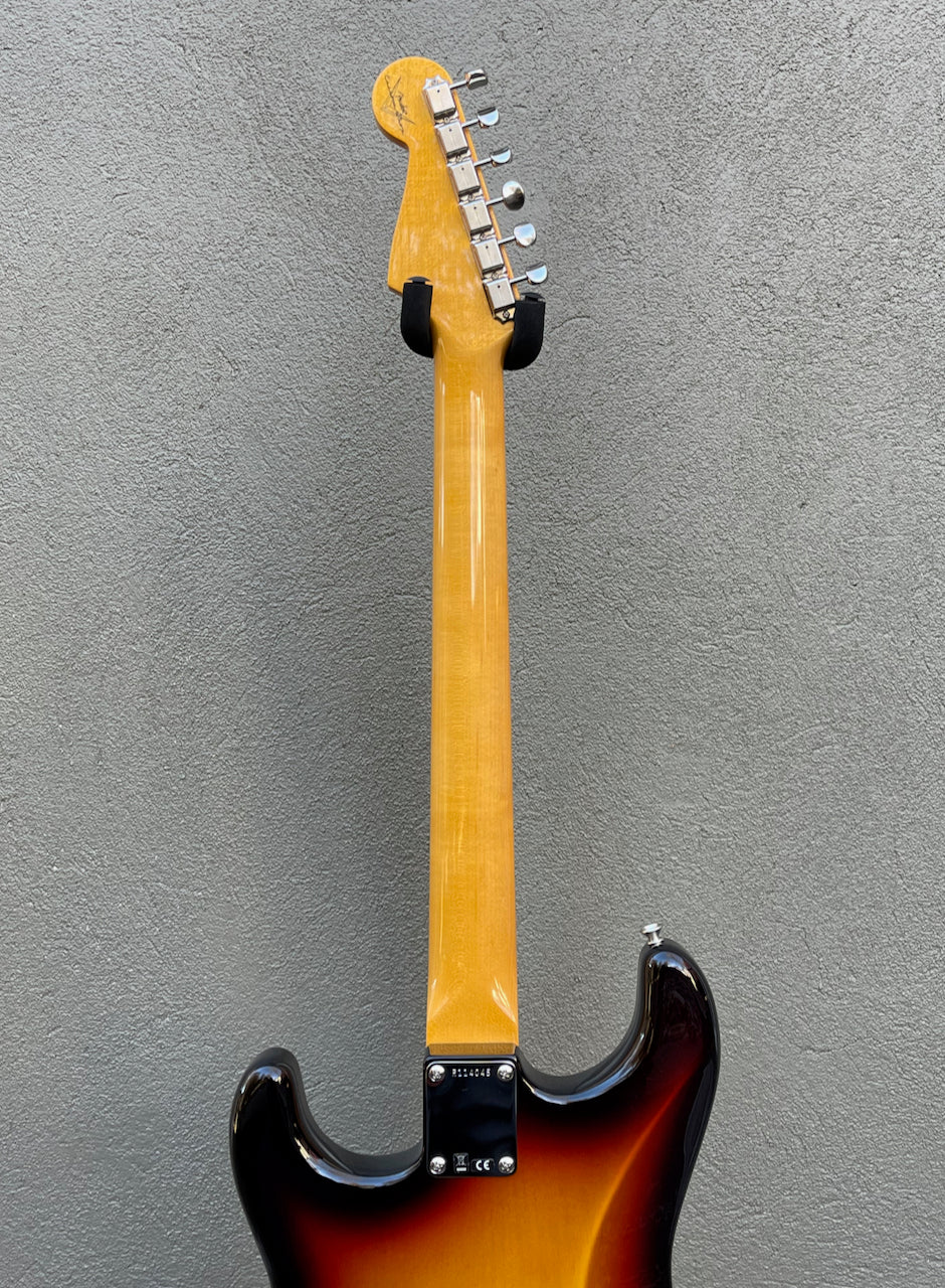 2021 Fender Custom Shop '60s Stratocaster Dual Mag Pickups 3 Tone Sunburst NOS