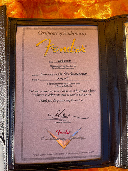 2021 Fender Custom Shop '60 Stratocaster GT11 NOS Surf Pearl