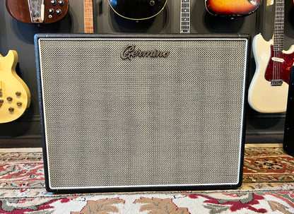 Germino Lead 55 LV Master Volume & Style II 2x12 Cabinet Black Tolex